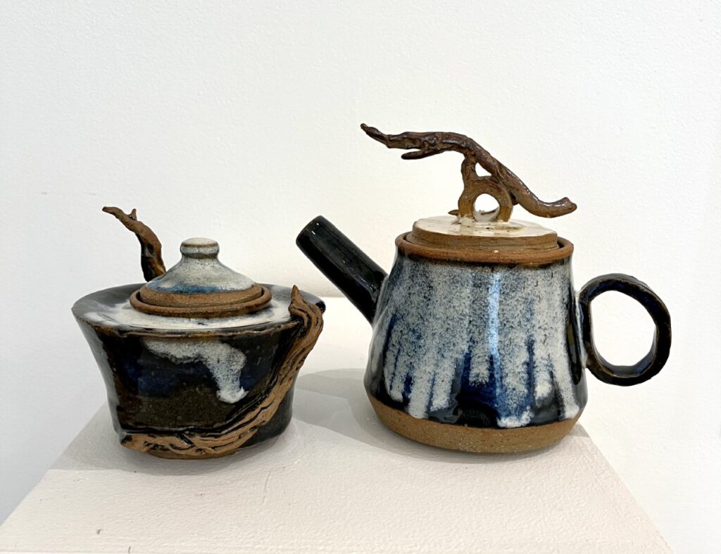 Driftwood Set (Teapot & Jar)